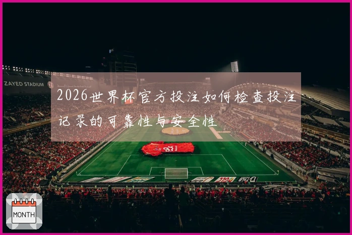 2026世界杯官方投注如何检查投注记录的可靠性与安全性