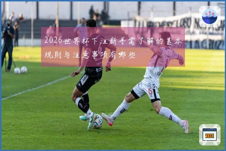 2026世界杯下注新手需了解的基本规则与注意事项有哪些