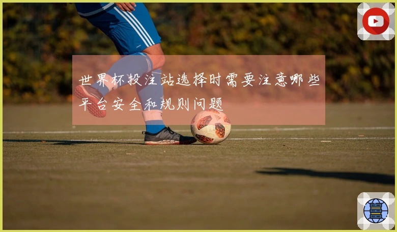世界杯投注站选择时需要注意哪些平台安全和规则问题